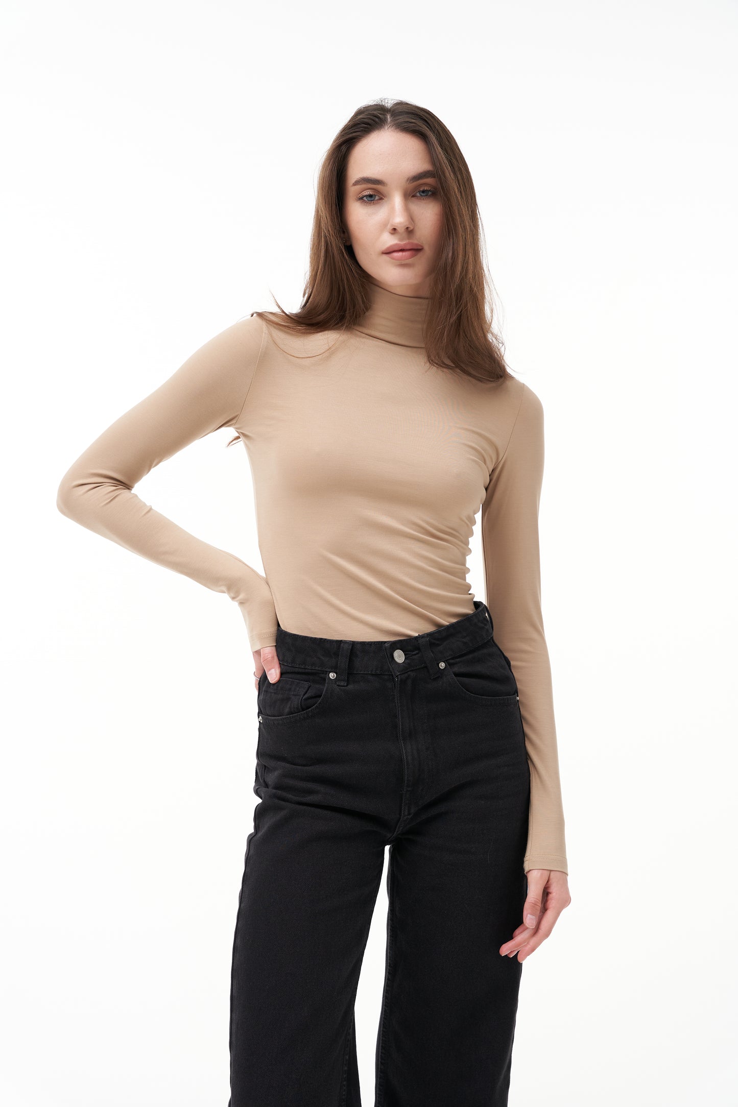 Neck top CAMEL