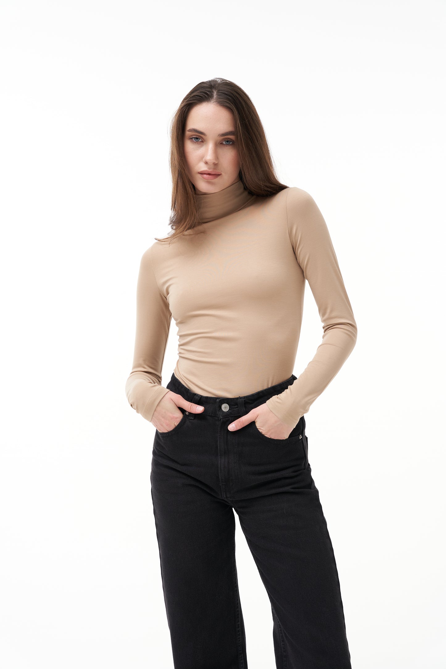 Neck top CAMEL