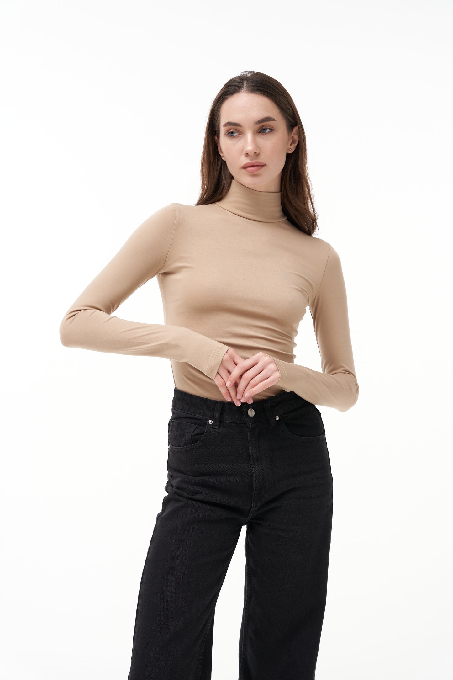 Neck top CAMEL