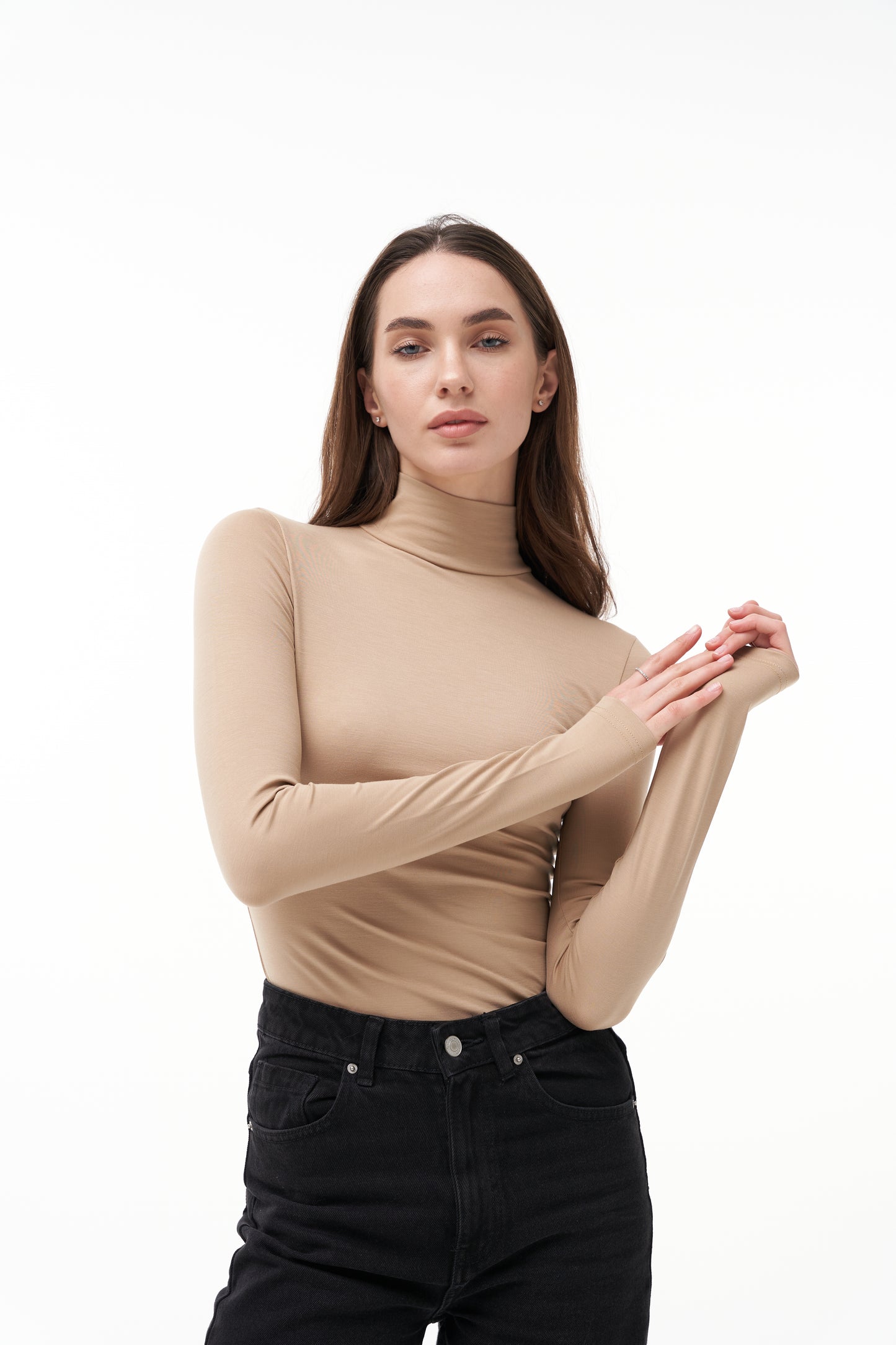 Neck top CAMEL