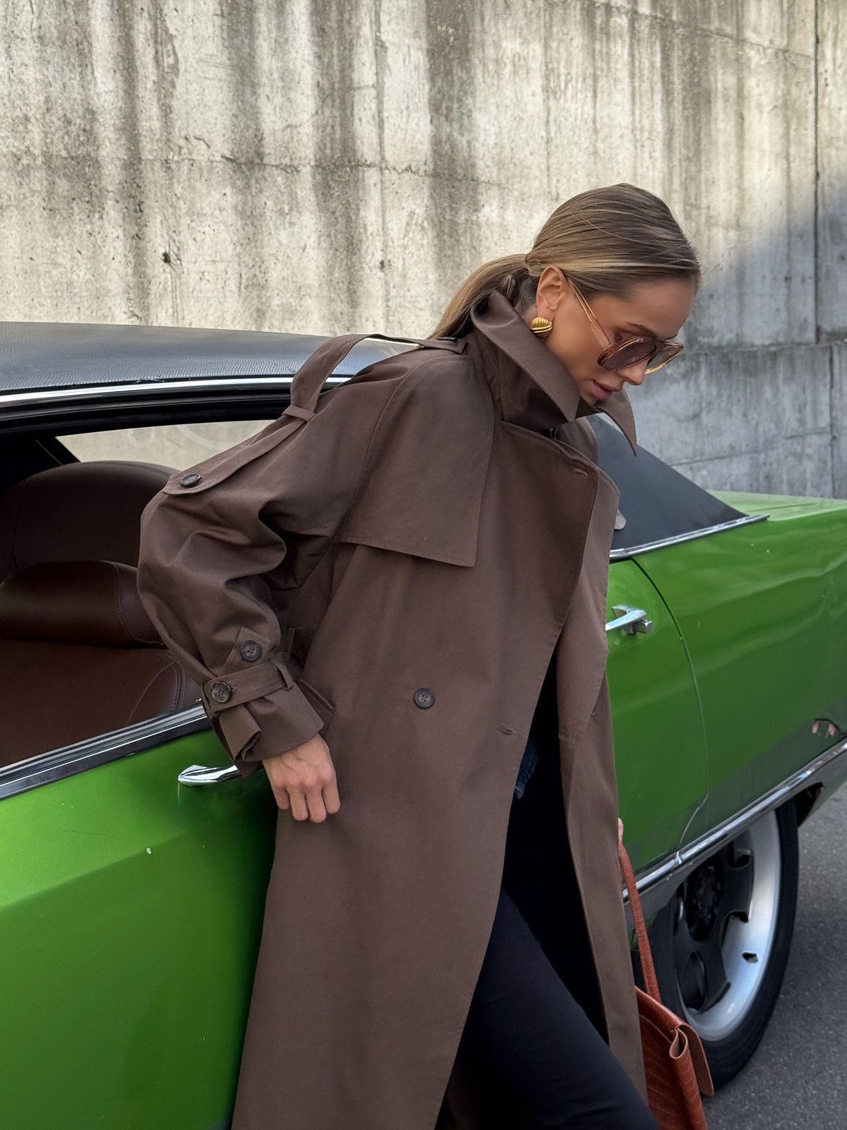 Trech Coat Maxi