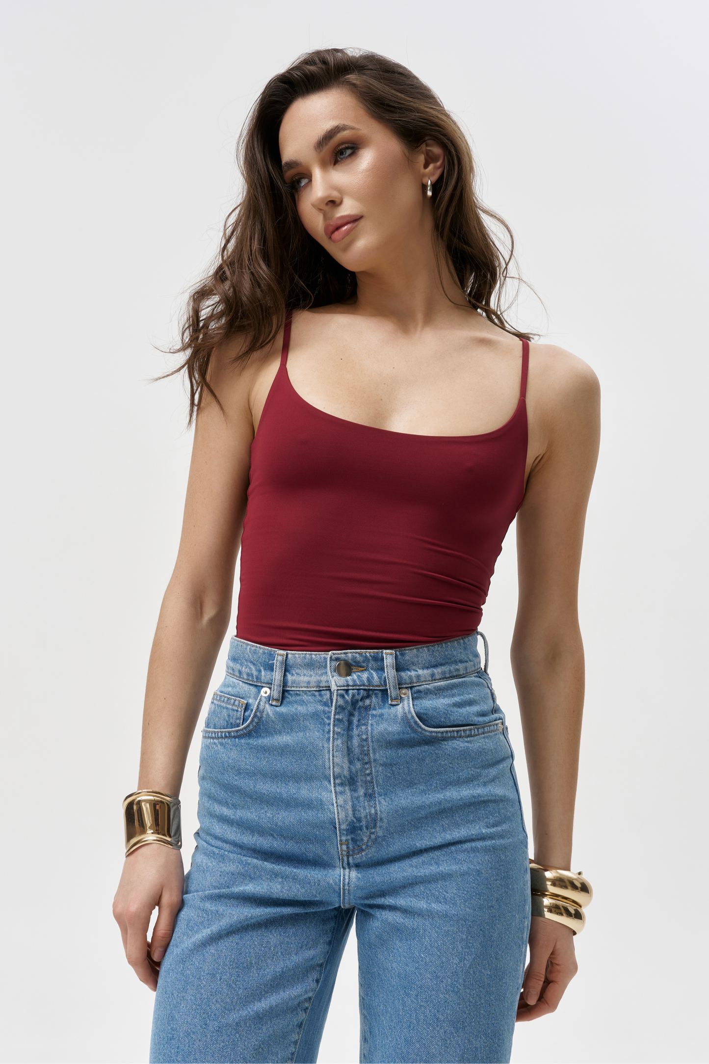 Skinny top BORDO