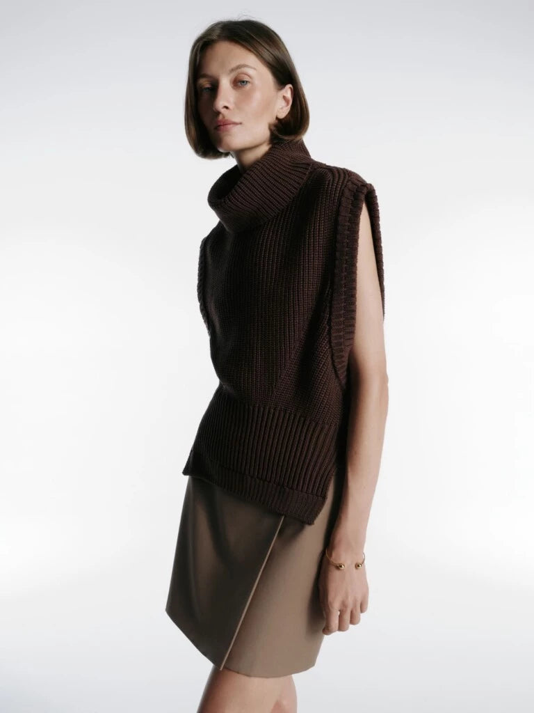 Vest Warm BROWN