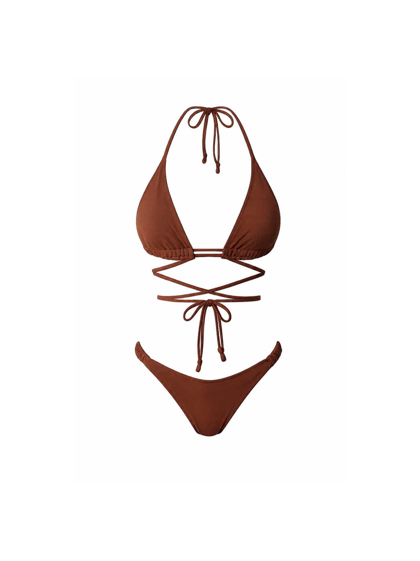 Swimsuit BROWN