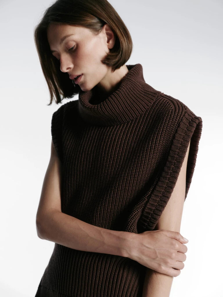 Vest Warm BROWN