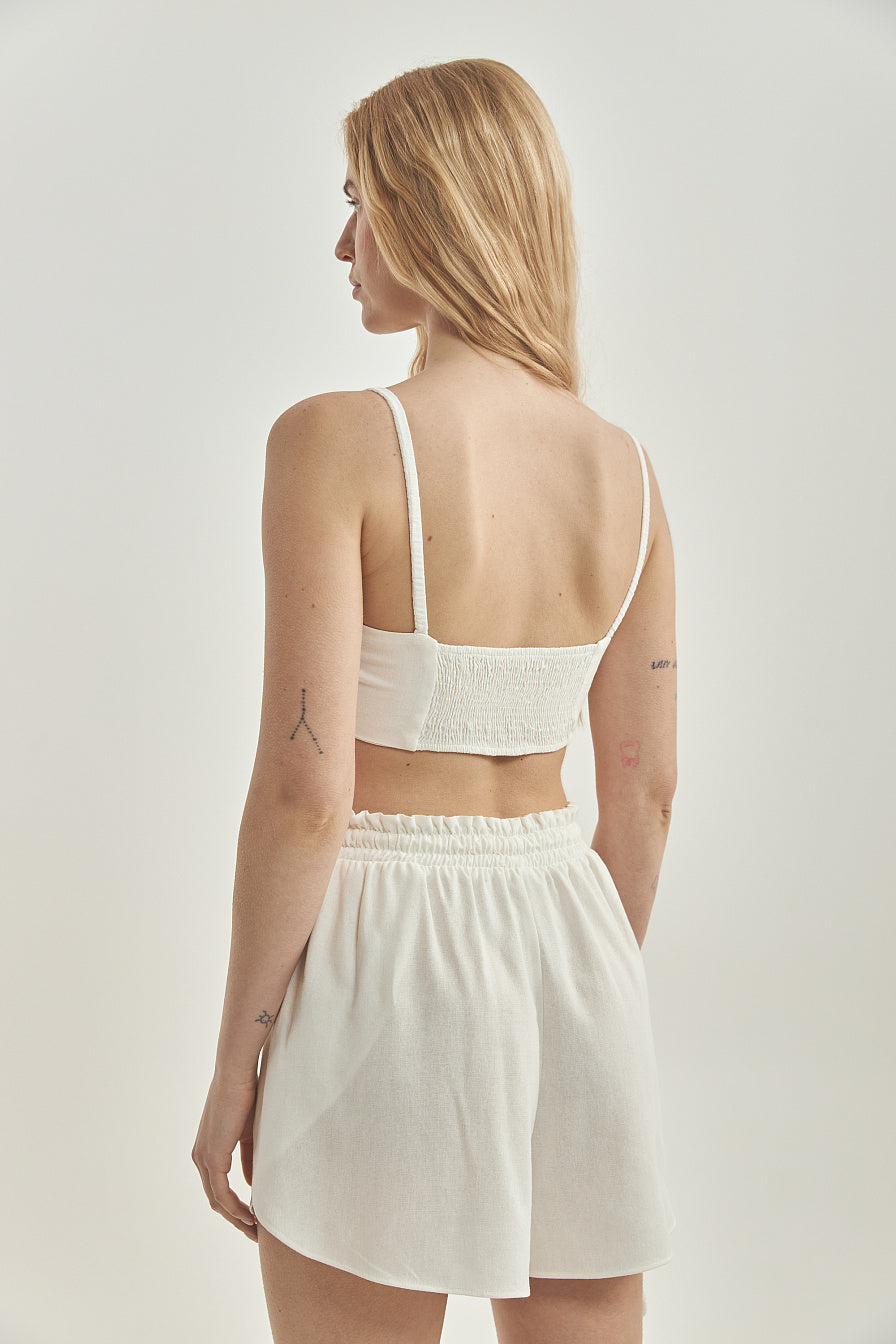 Bando Top MILKY WHITE