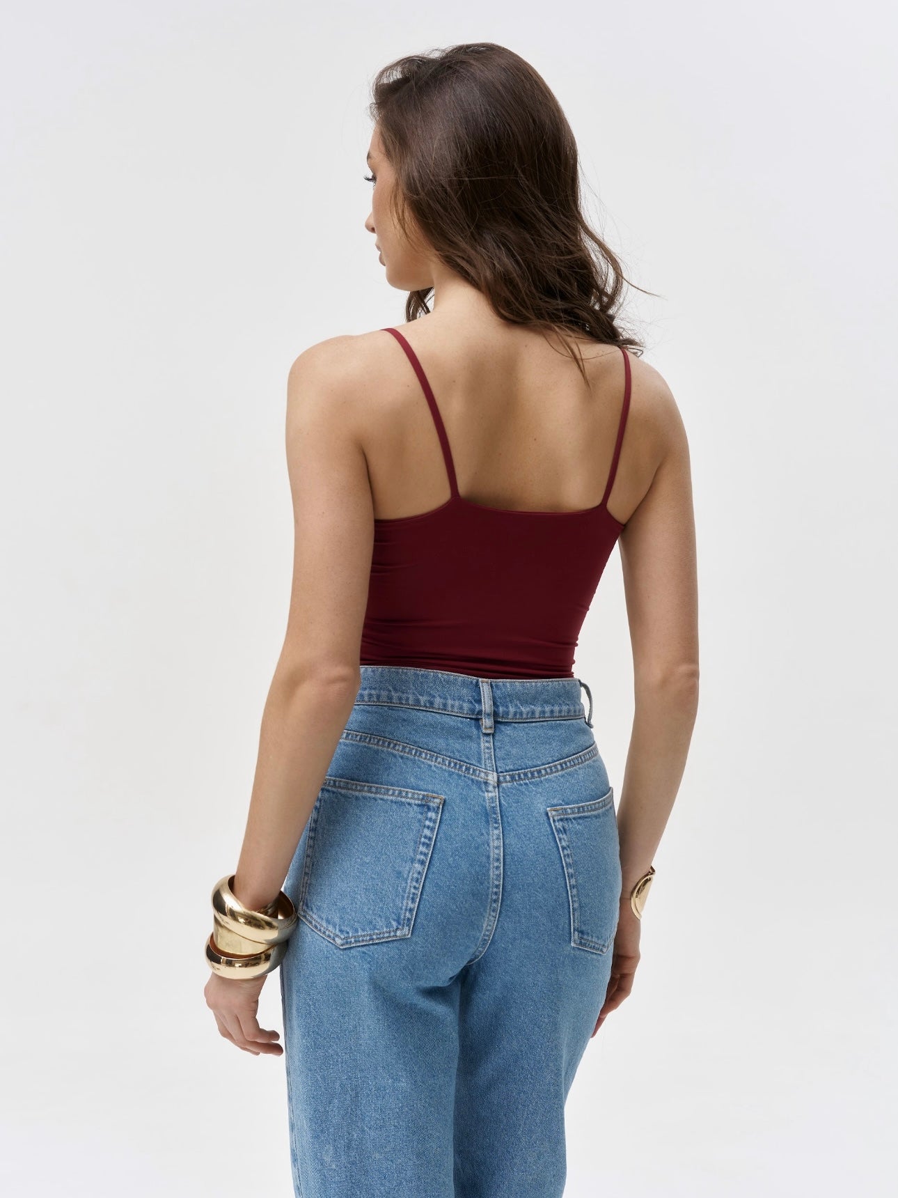 Skinny top BORDO