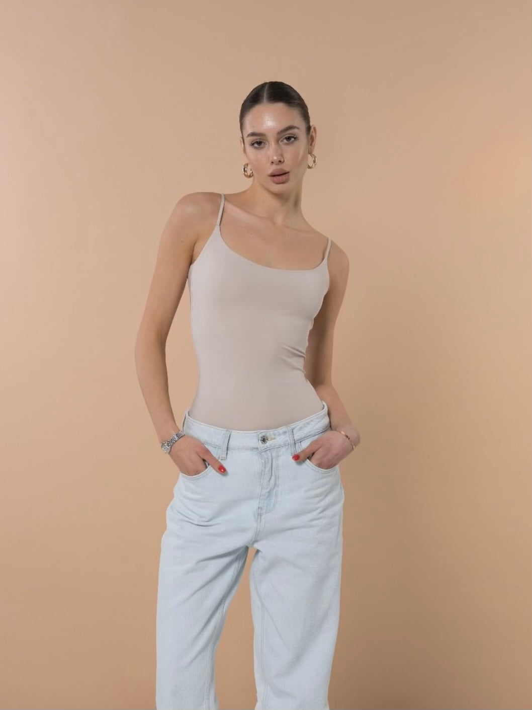 Skinny top STONE