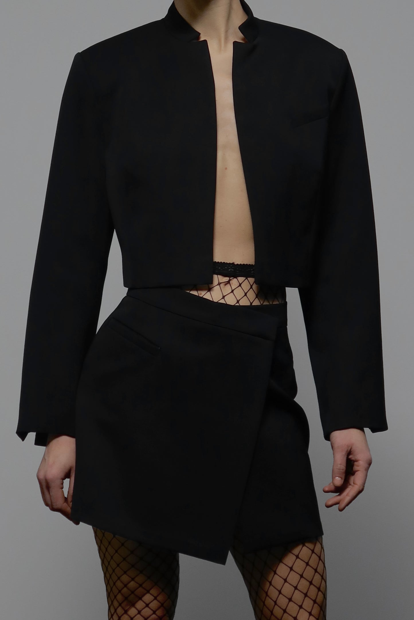 WRAP MINI SKIRT
