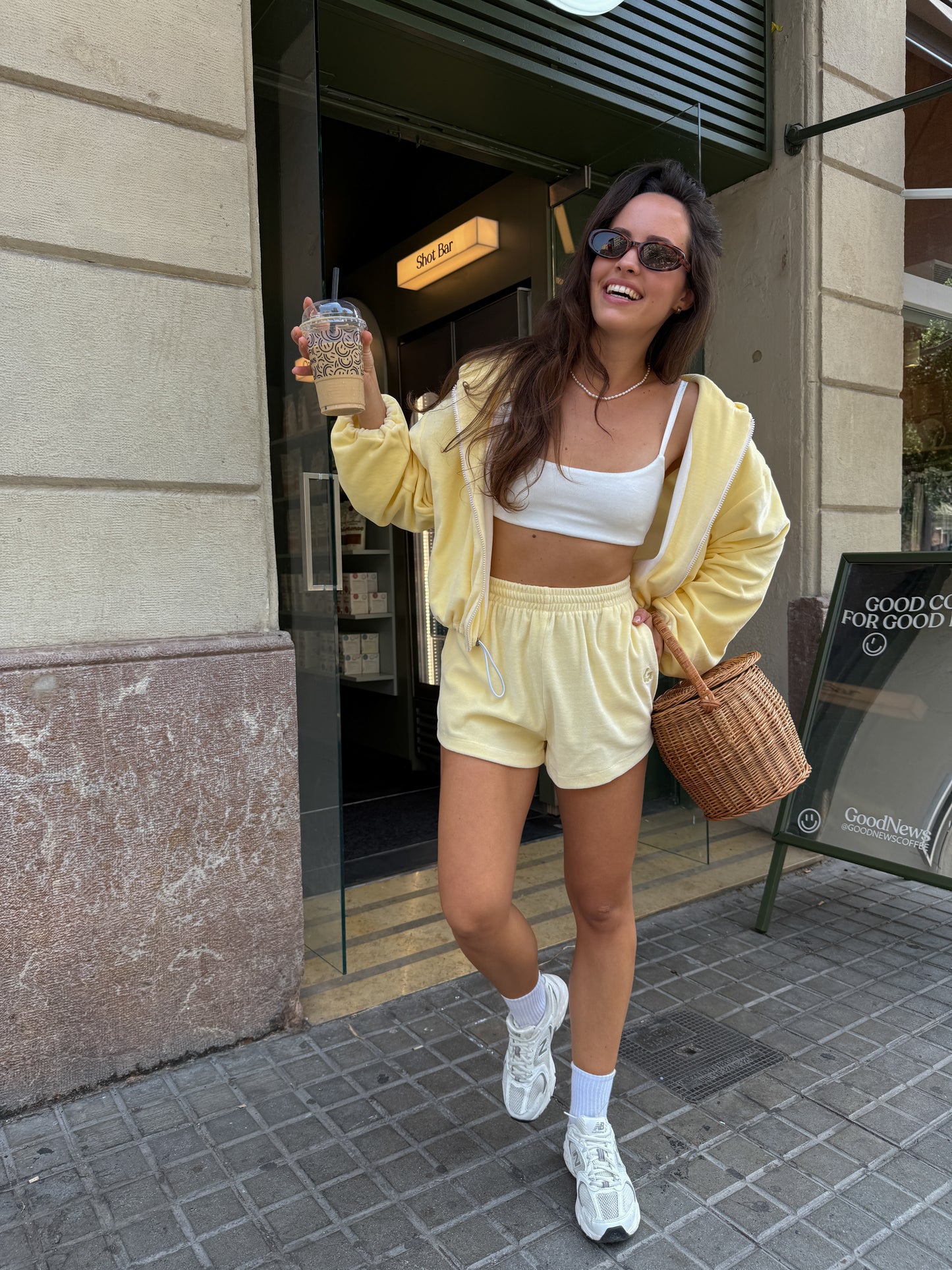 044 Garden tracksuit YELLOW