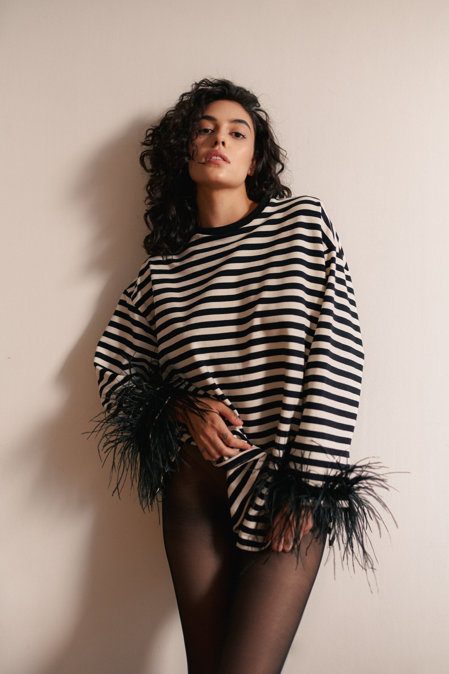 Feathers long sleeve