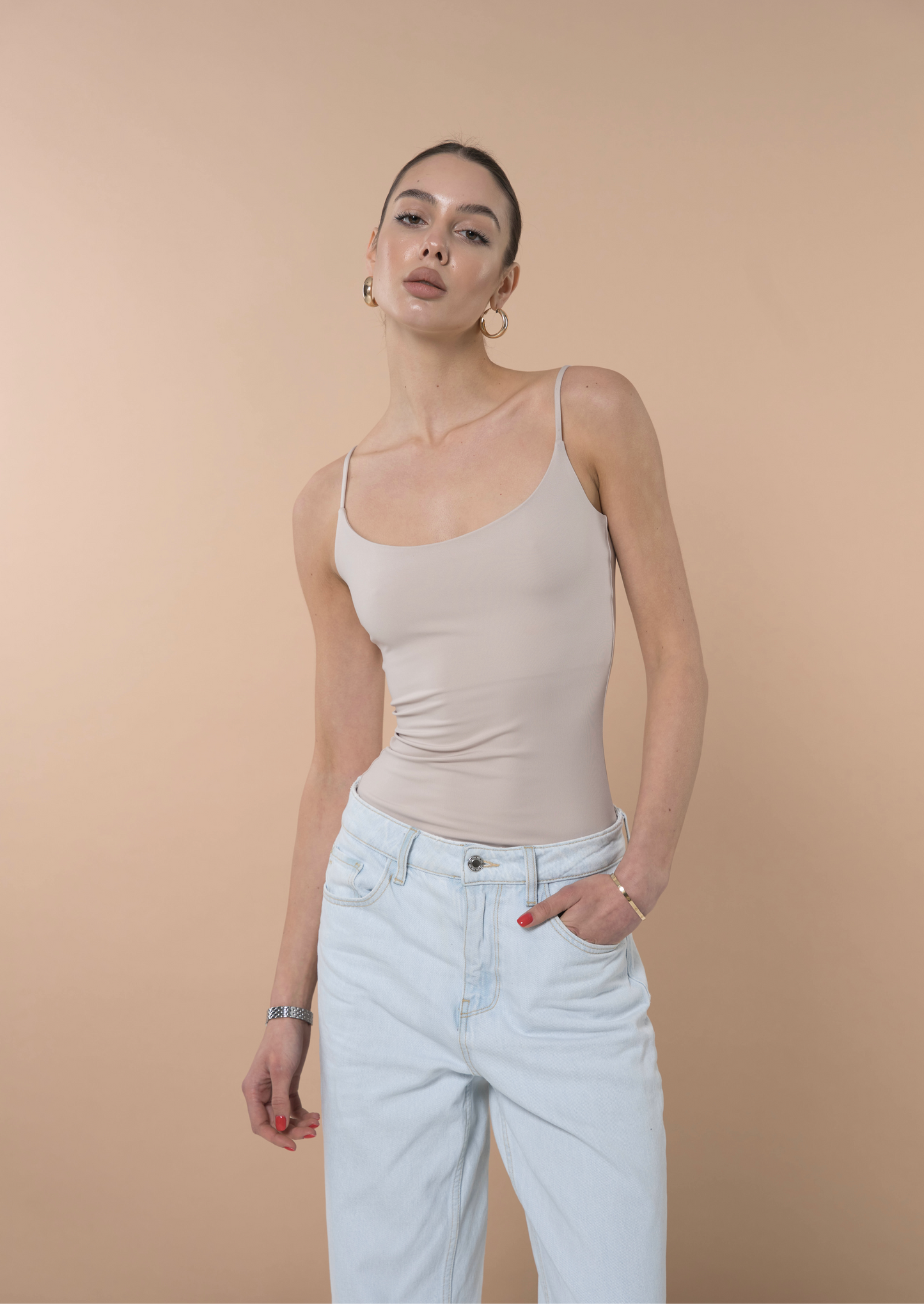 Skinny top STONE