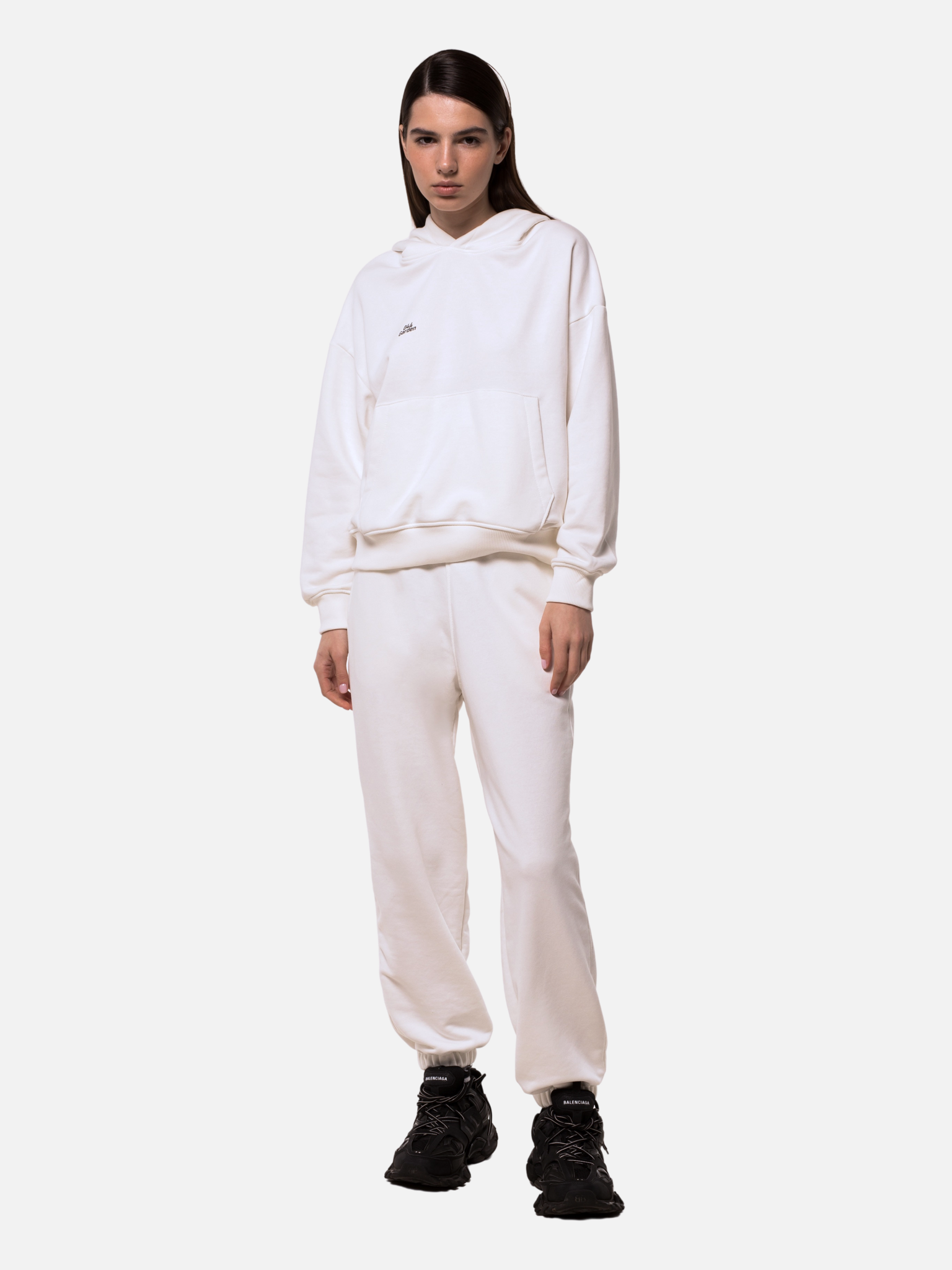 Balenciaga sweatsuit womens white sales
