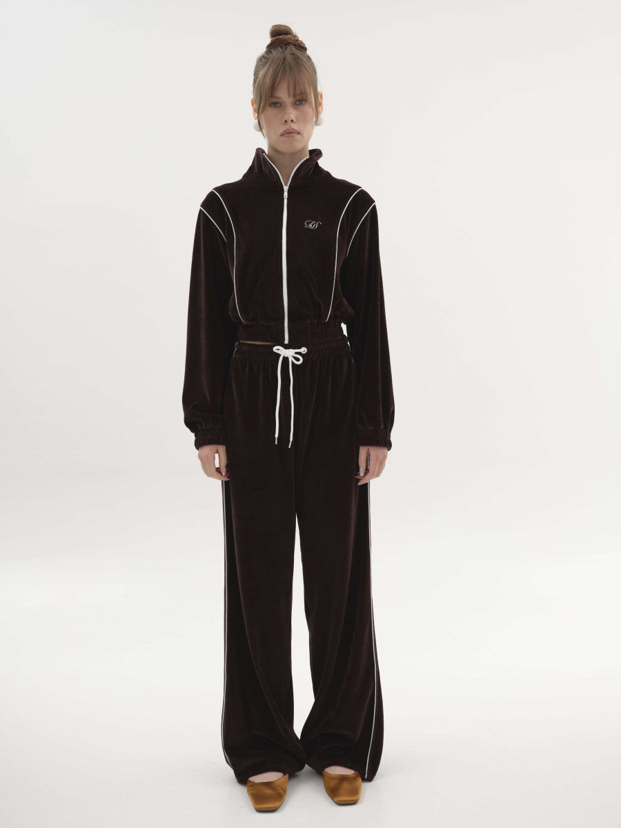Velour tracksuit Brown DS