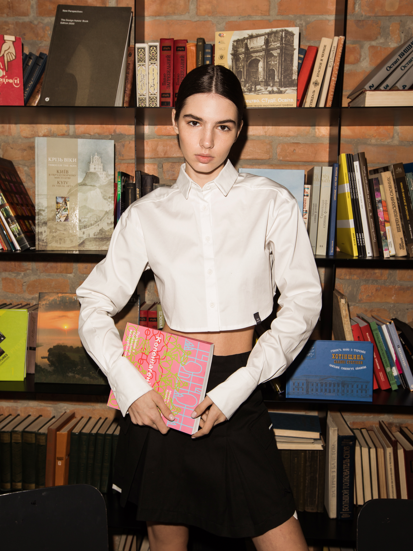 Cropped shirt by 044 garden