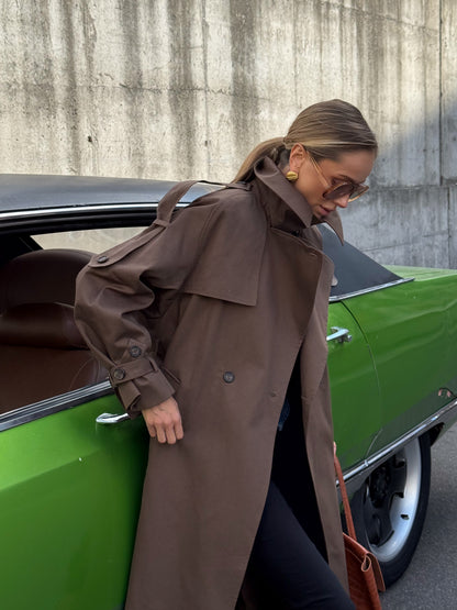 Trech Coat Maxi