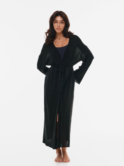 Cardigan light BLACK