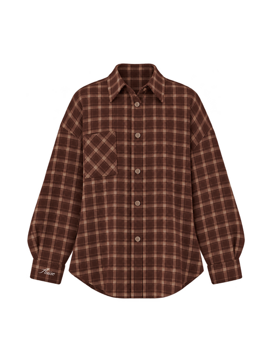 Oversized Shirt asiise CARAMEL