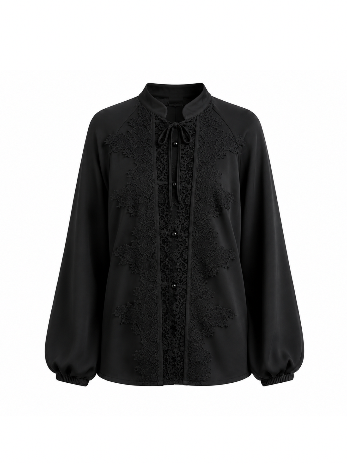 Shirt Lace BLACK