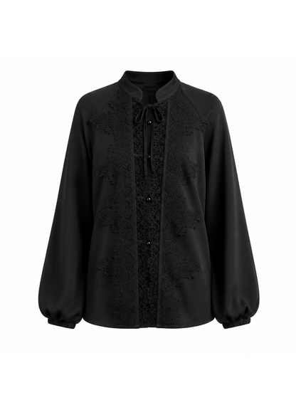 Shirt Lace BLACK