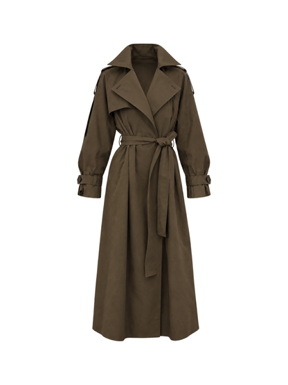 Trech Coat Maxi
