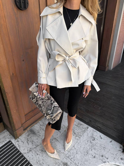 Trench coat MILKY