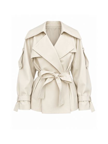 Trench coat MILKY