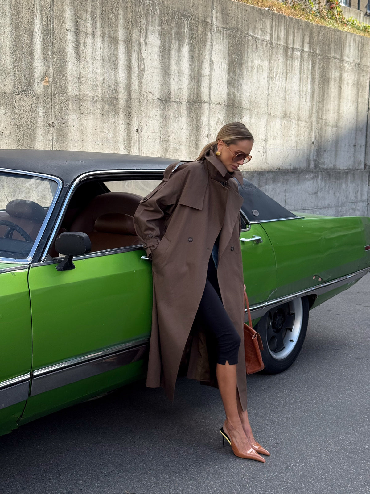 Trech Coat Maxi