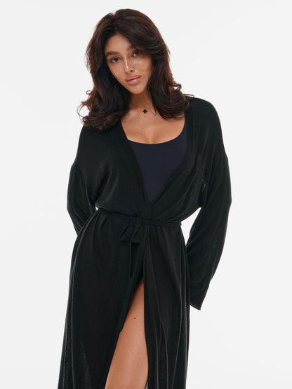 Cardigan light BLACK