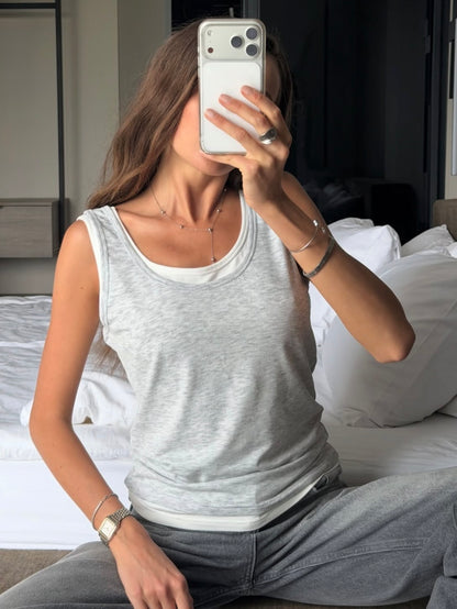 Double tank top
