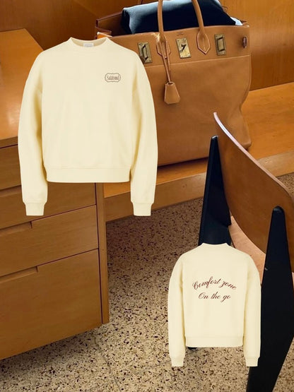 The Crewneck Butter Yellow
