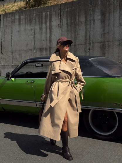 Trench Coat Maxi BEIGE