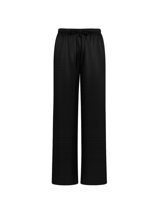 Pants Satén BLACK