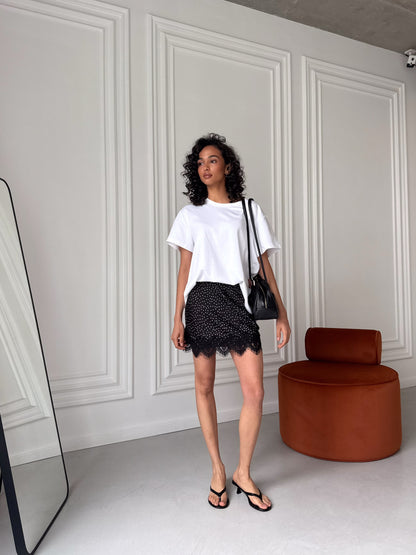 Skirt Mini Polka-Dot