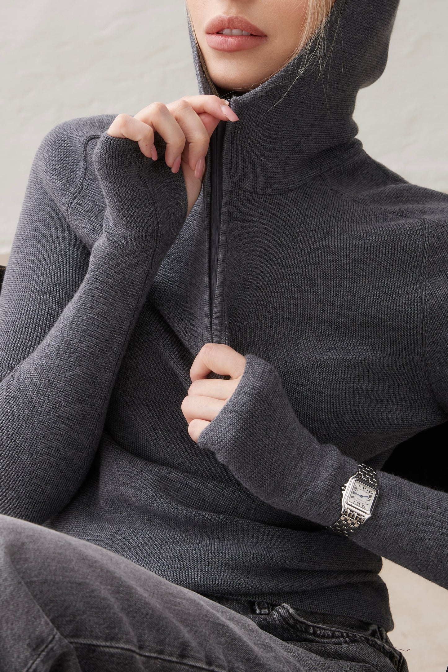 Wool Hood long sleeve