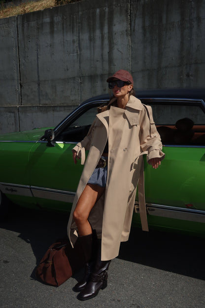 Trench Coat Maxi BEIGE