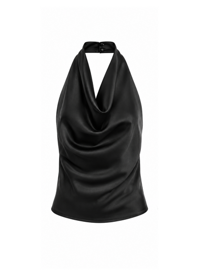 Neck Top BLACK