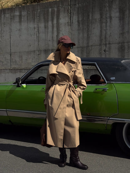 Trench Coat Maxi BEIGE
