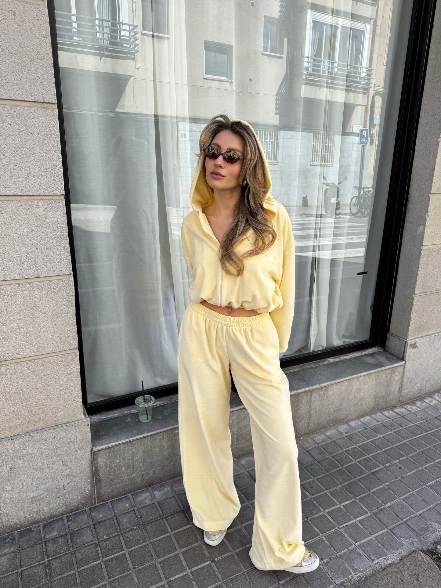 044 Garden tracksuit YELLOW