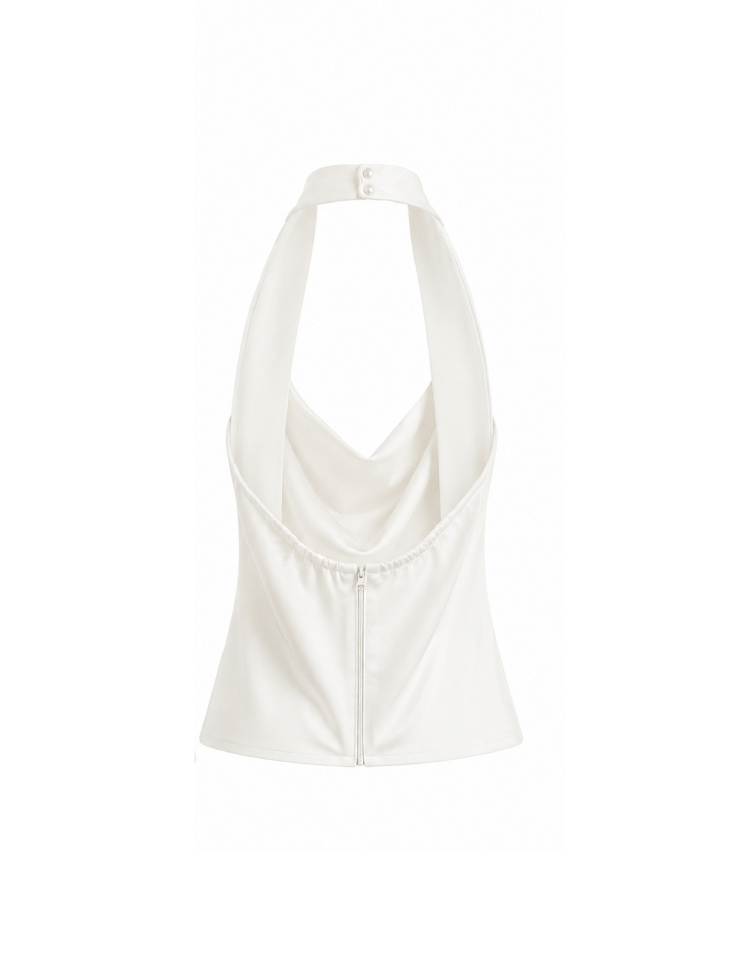 Neck Top WHITE