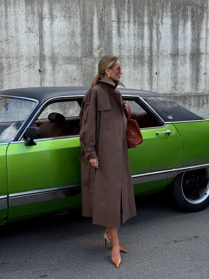 Trech Coat Maxi