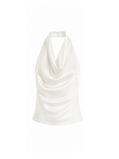 Neck Top WHITE