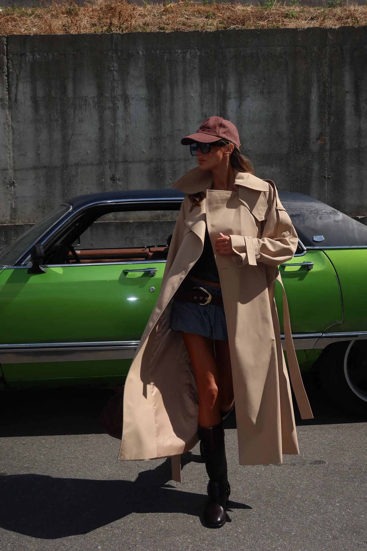 Trench Coat Maxi BEIGE