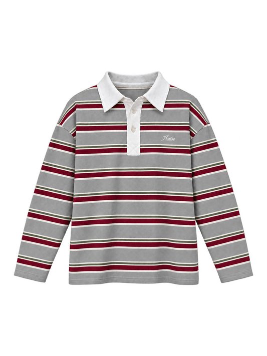 Asiise Oversized Long sleeve BURGUNDY