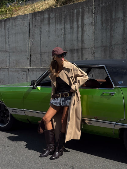 Trench Coat Maxi BEIGE
