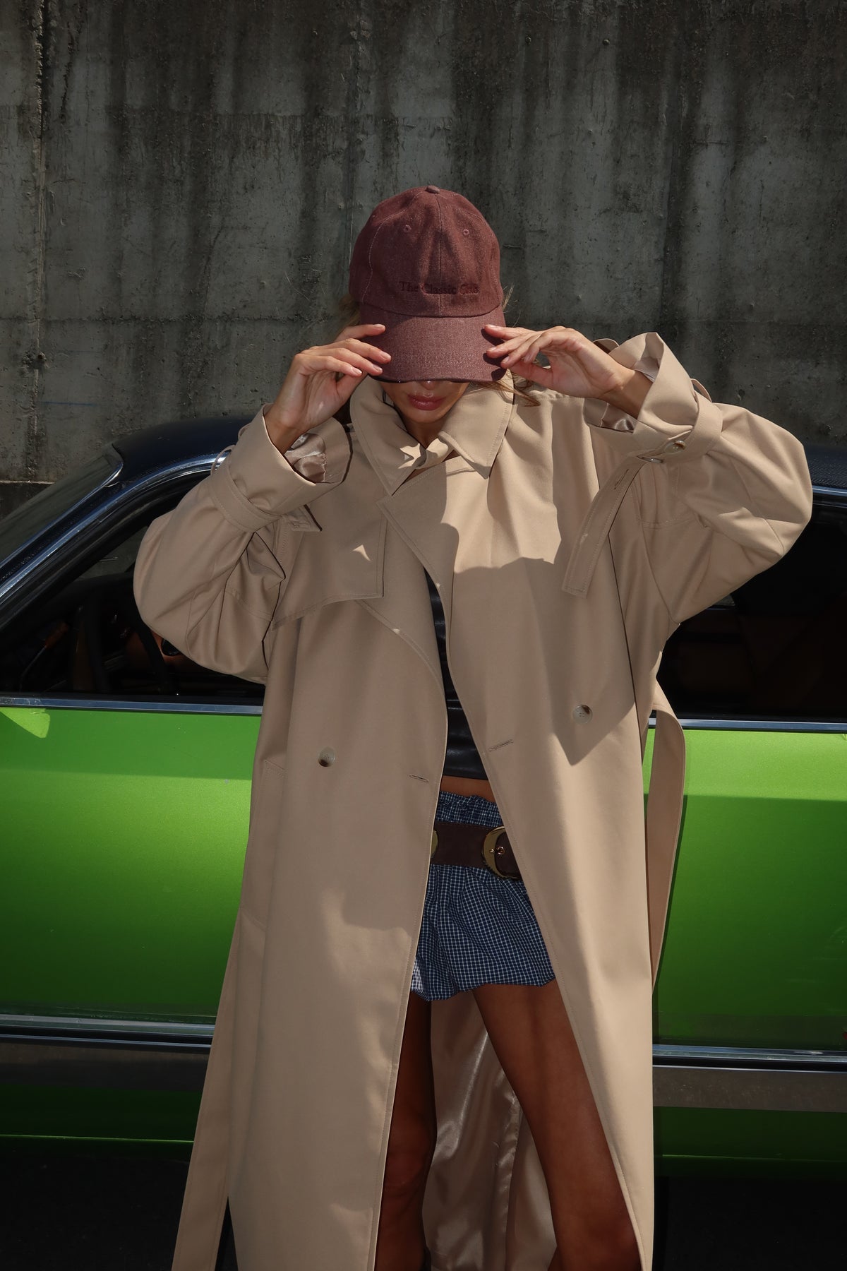 Trench Coat Maxi BEIGE