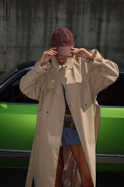 Trench Coat Maxi BEIGE