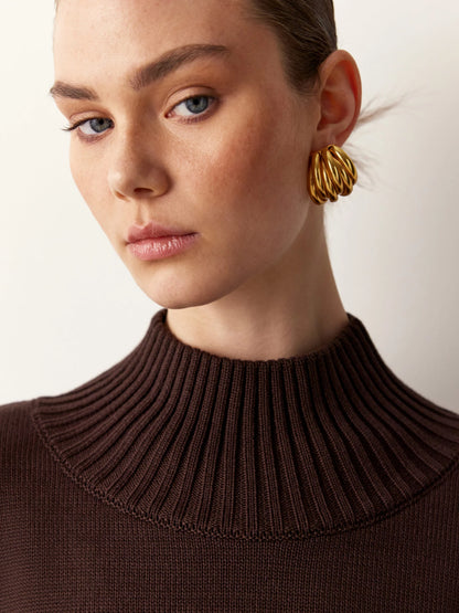 Sweater Cotton Brown