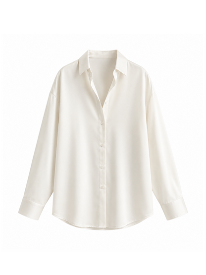 Shirt Satén CREAMY