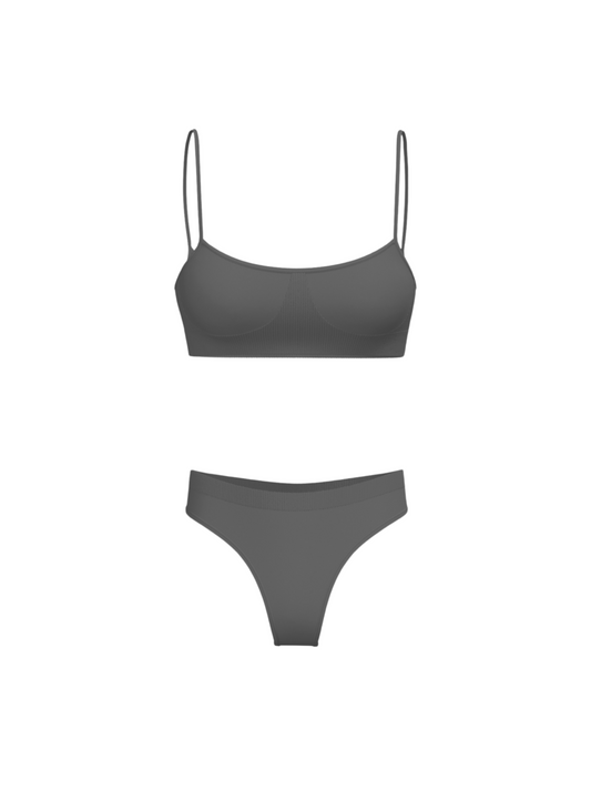 Gray underwear SET